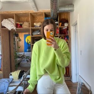 Free People Easy Street Oversized Tunic sweater